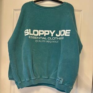 Sloppy Joe Teal Size 2 Sweatshirt